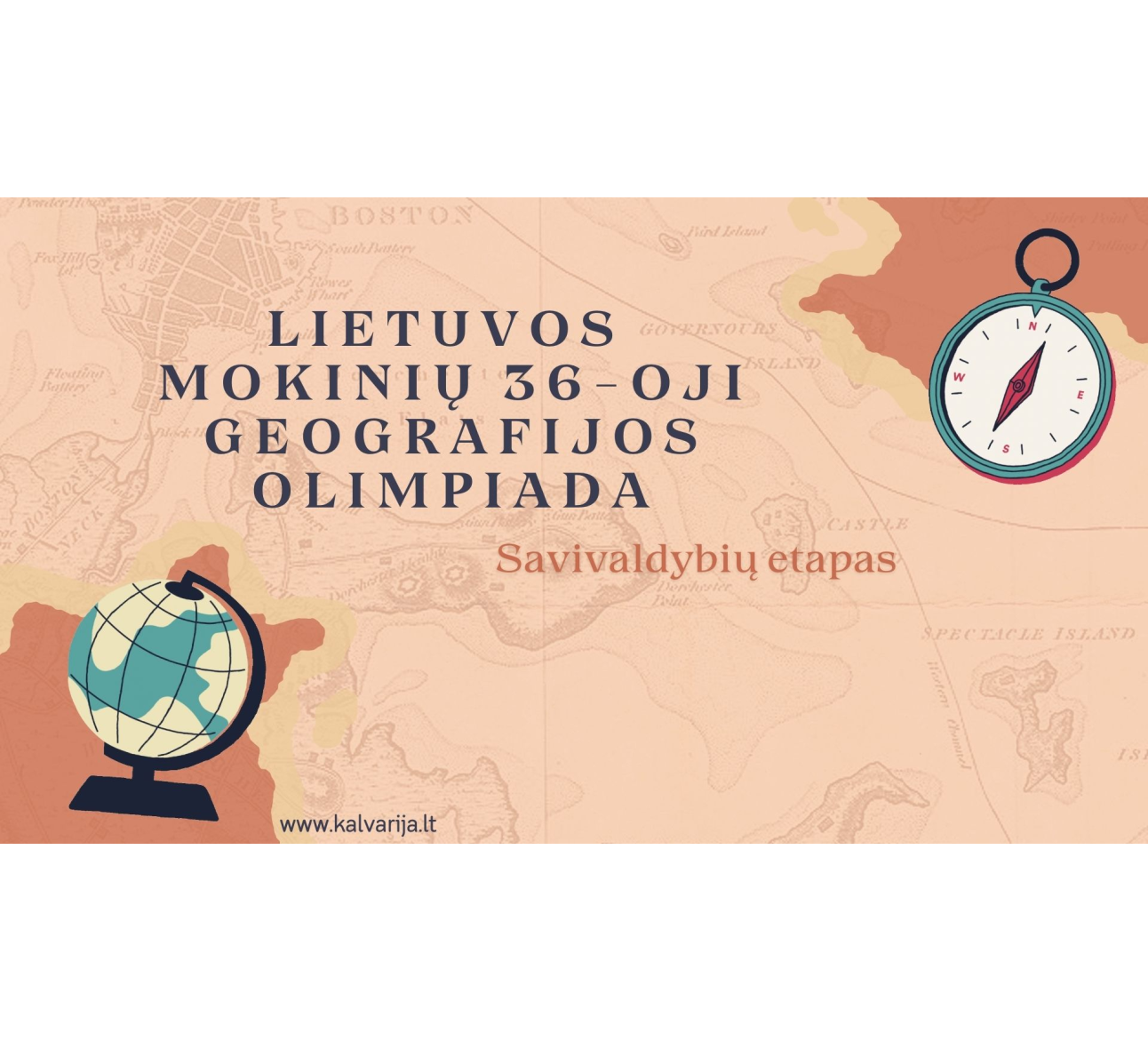 Įvyko Lietuvos mokinių 36-osios geografijos olimpiados savivaldybių etapas