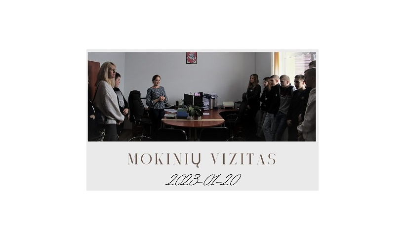 Kalvarijos gimnazijos 9-tų klasių mokinių vizitas