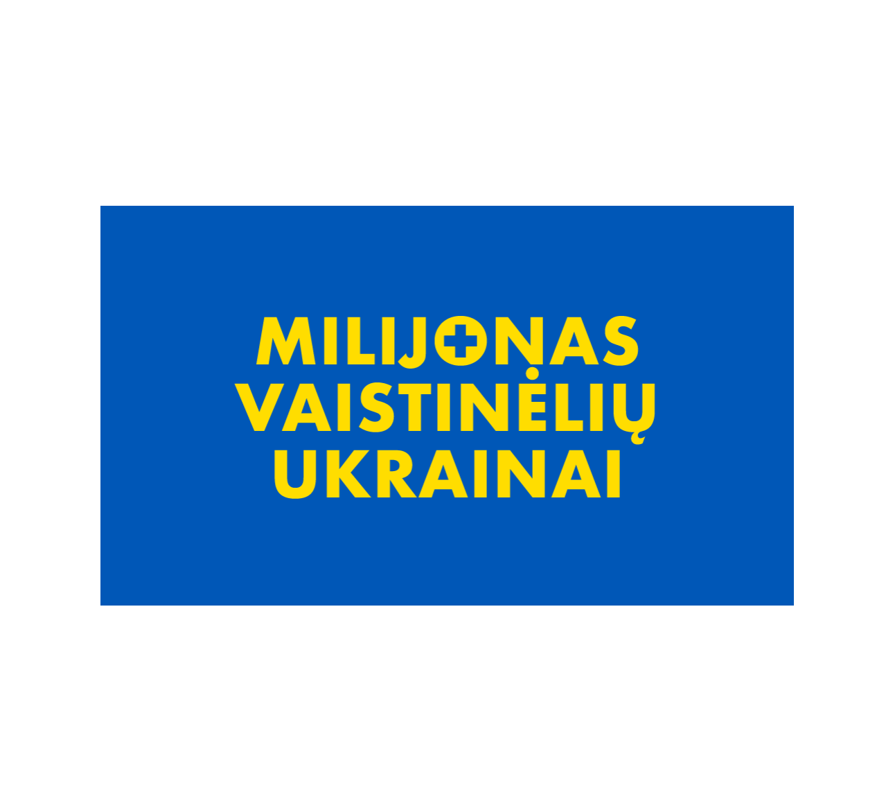 Pilietinė akcija „Milijonas vaistinėlių Ukrainai“