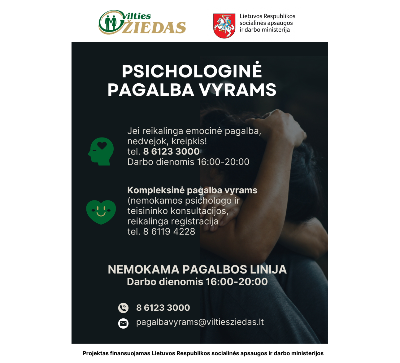 Psichologinė pagalba vyrams