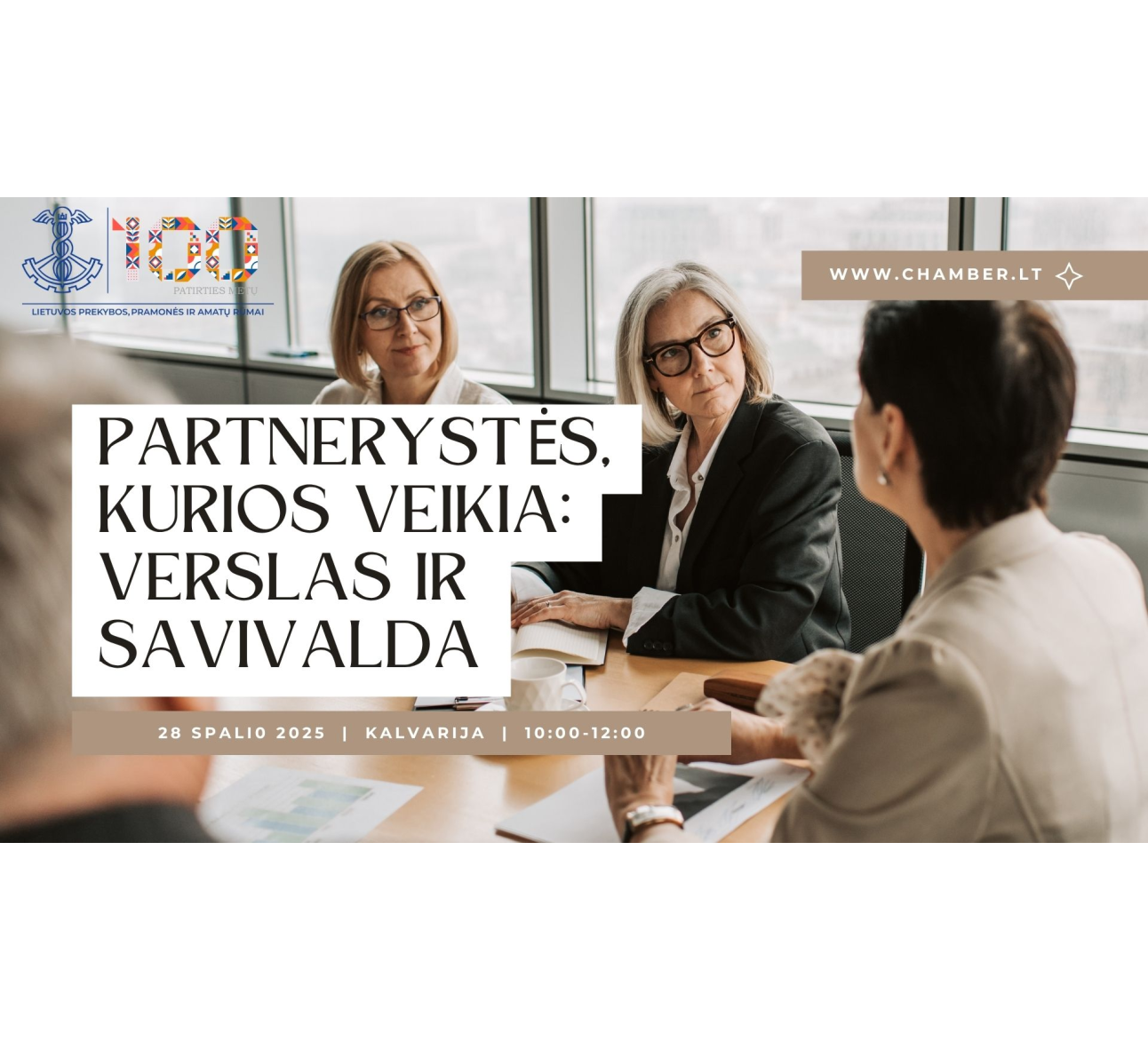Mokymai Kalvarijoje „Partnerystės, kurios veikia: verslas ir savivalda“