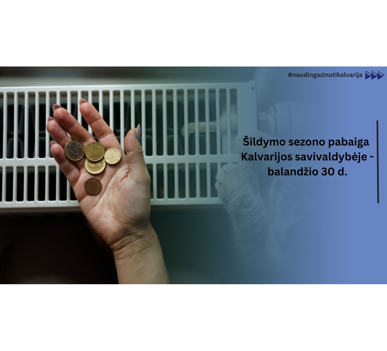 Dėl 2025–2026 m. šildymo sezono pabaigos