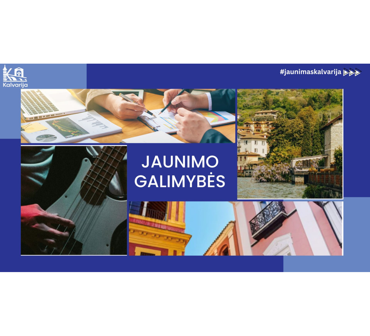 Galimybės jaunimui: jaunimo mainai, savanorystė