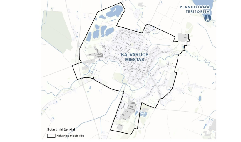Informuojame apie rengiamą kvartalo tarp J. Basanavičiaus g. ir Kęstučio g. Kalvarijos mieste detaliojo plano keitimą