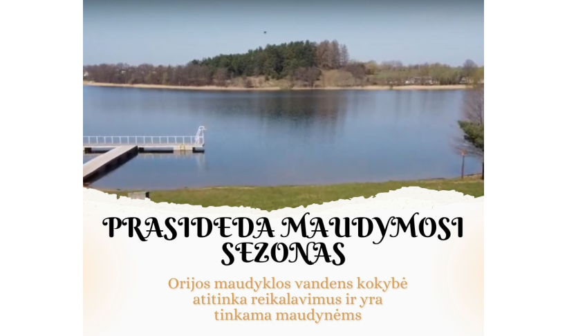 Prasideda maudymosi sezonas