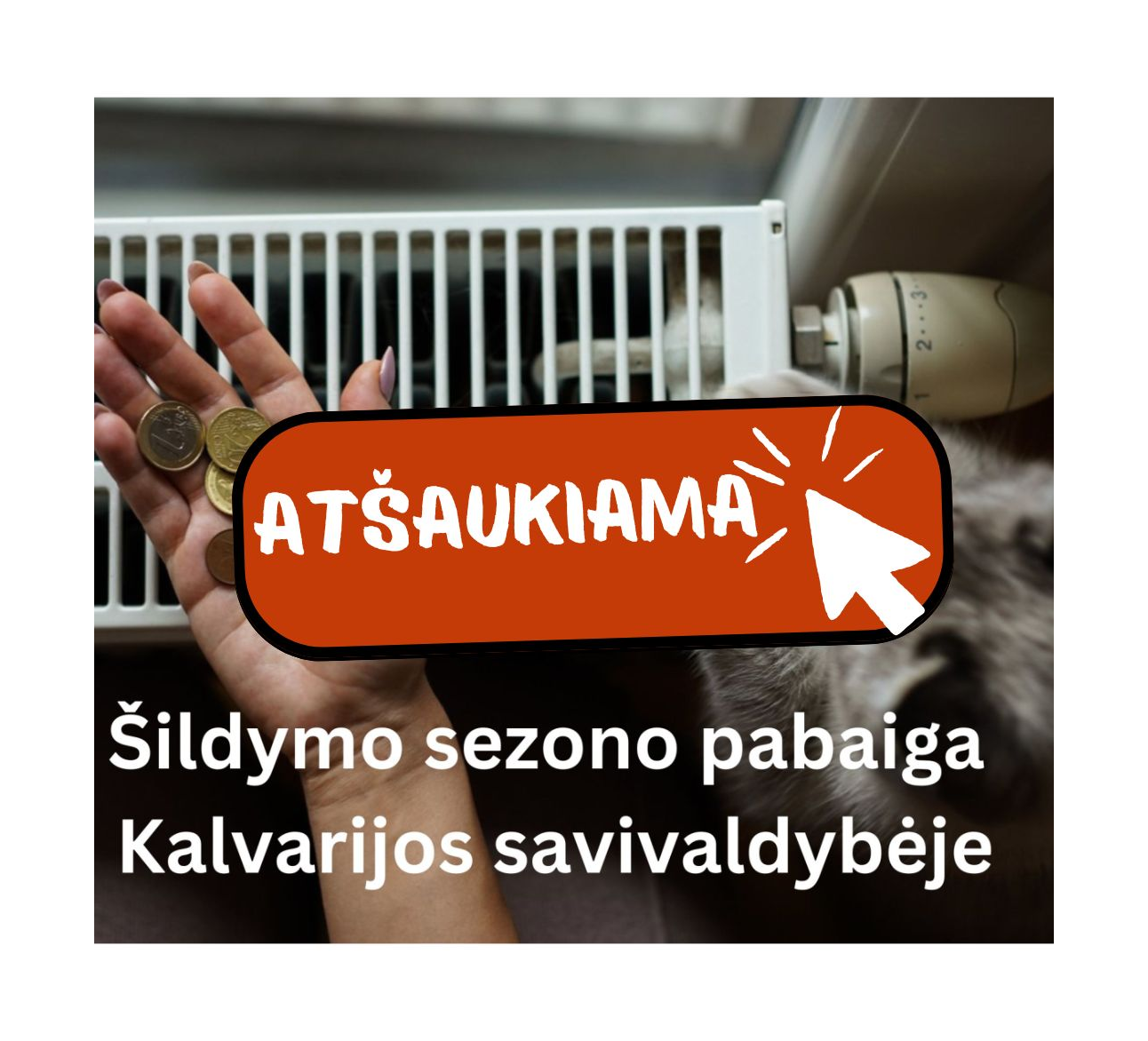 Dėl 2023–2024 m. šildymo sezono pabaigos