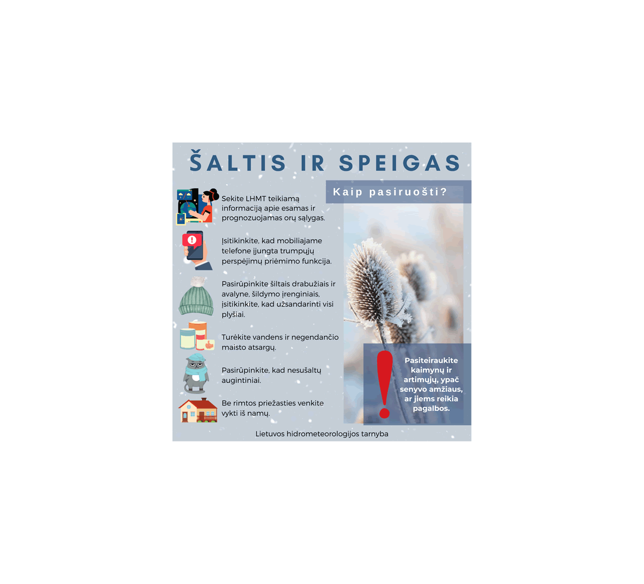 Saugokime save ir aplinkinius