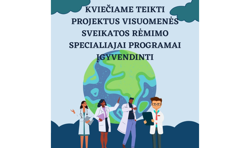 Kalvarijos savivaldybės administracija kviečia teikti sveikatinimo projektus