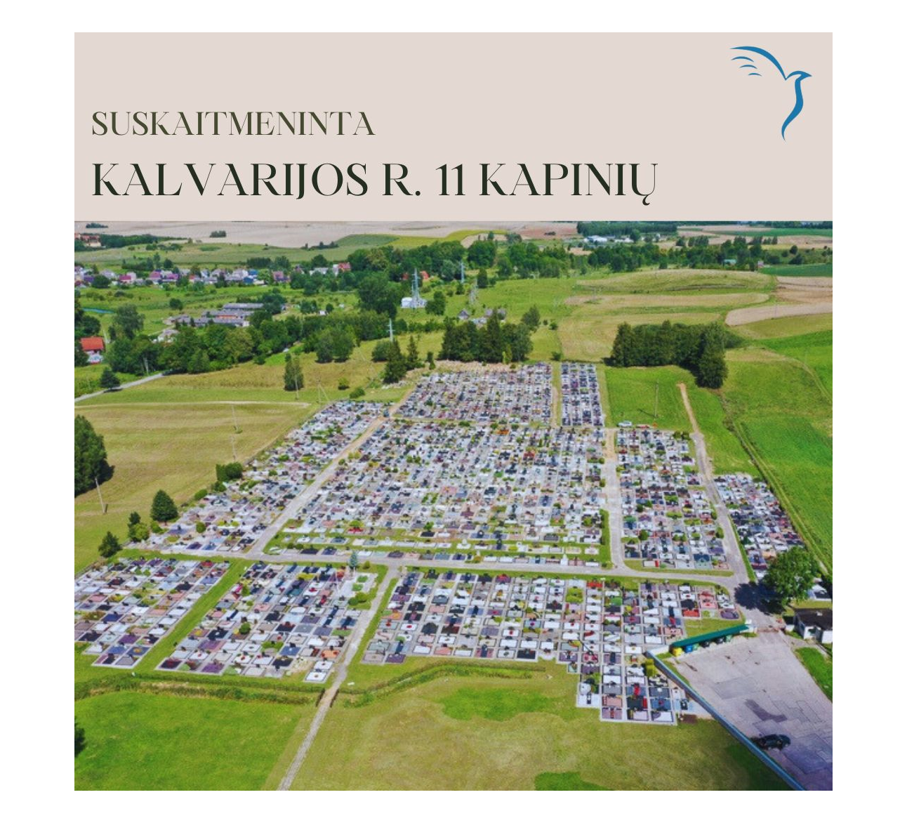Skaitmenizuota 11 Kalvarijos savivaldybės kapinių