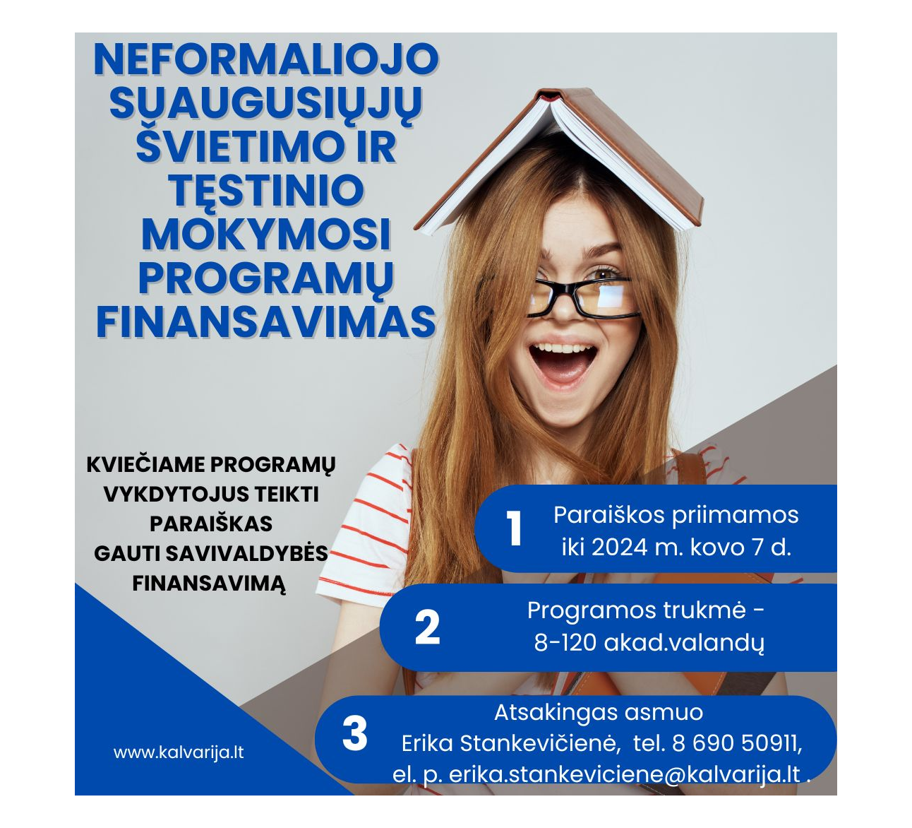 Neformaliojo suaugusiųjų švietimo ir tęstinio mokymosi programų finansavimas