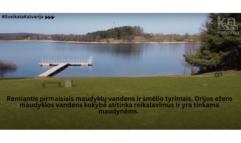 Vykdoma maudyklos vandens stebėsena