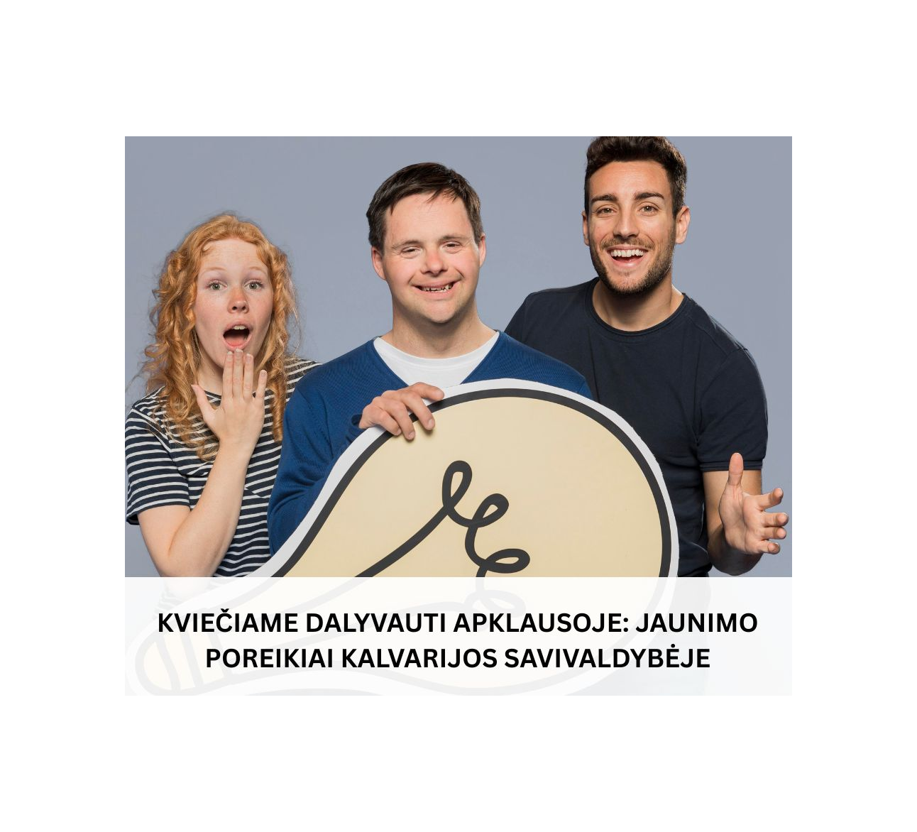 Apklausa: jaunimo poreikiai Kalvarijos savivaldybėje