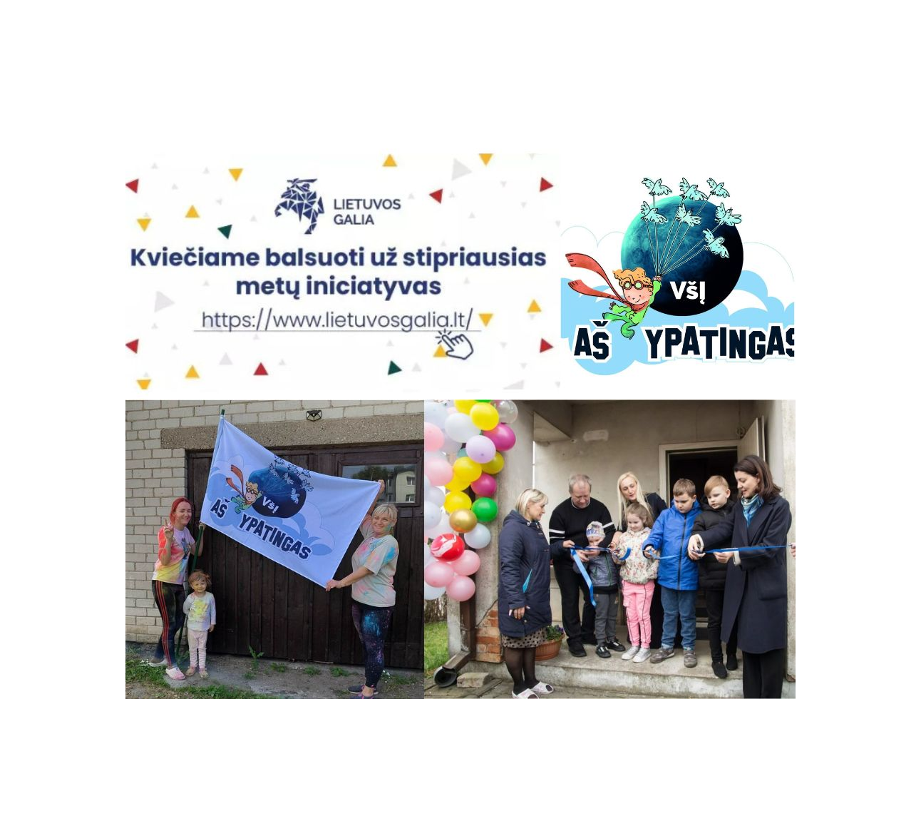 Projekte „Lietuvos galia“ pateikta Kalvarijos VšĮ „Aš ypatingas“ iniciatyva