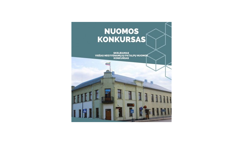 Kalvarijos savivaldybės administracija skelbia nuomos konkursą