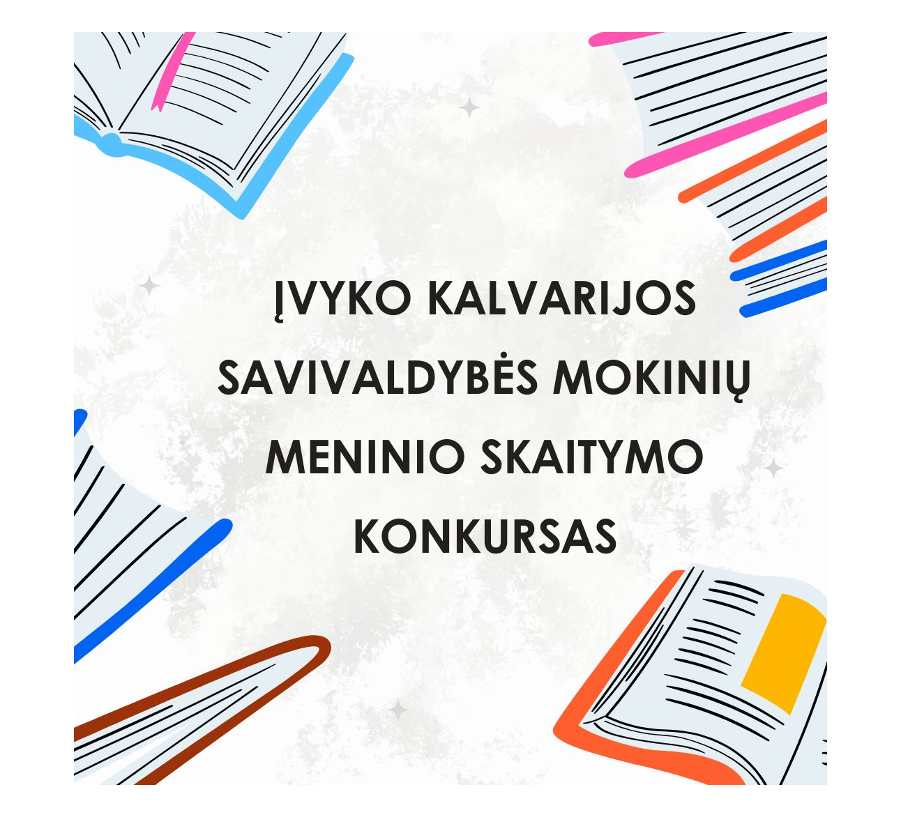 Įvyko Kalvarijos savivaldybės mokinių meninio skaitymo konkursas