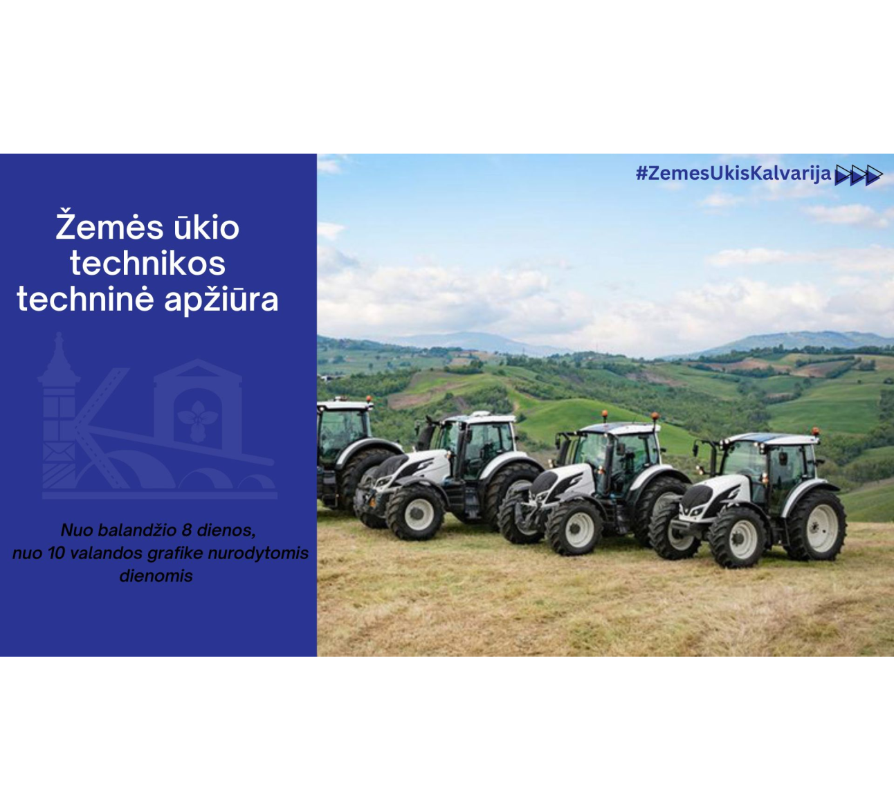 Žemės ūkio technikos techninė apžiūra
