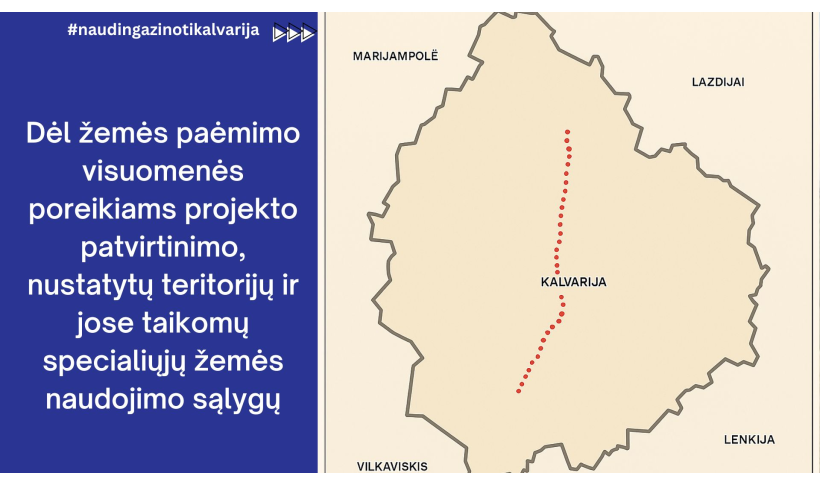 Dėl žemės paėmimo visuomenės poreikiams projekto patvirtinimo, nustatytų teritorijų ir jose taikomų specialiųjų žemės naudojimo sąlygų