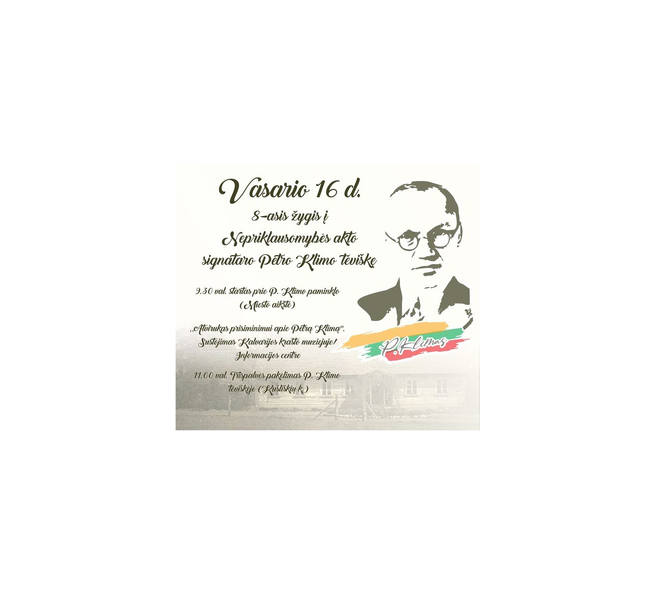 Žygis Vasario 16-osios proga